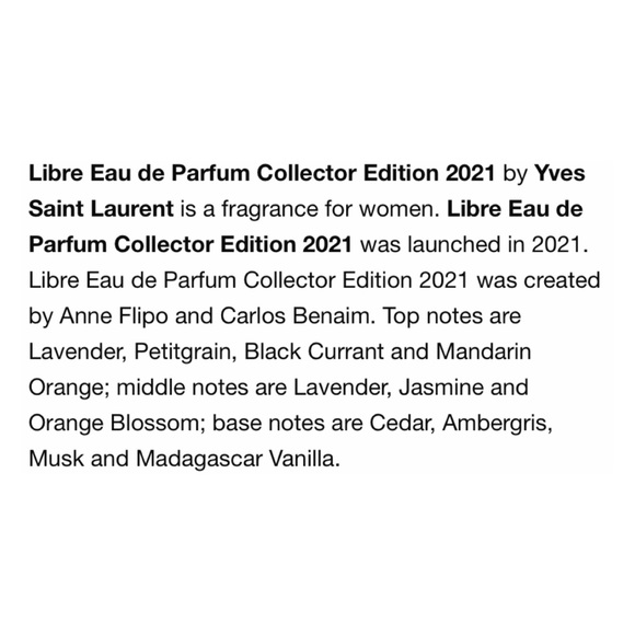 YVES SAINT LAURENT (YSL) Libre Eau de Parfum - .33 fl oz NIB - Picture 5 of 6